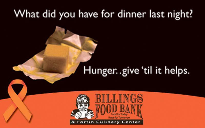 Billings Food Bank - Billings Food Bank Donation