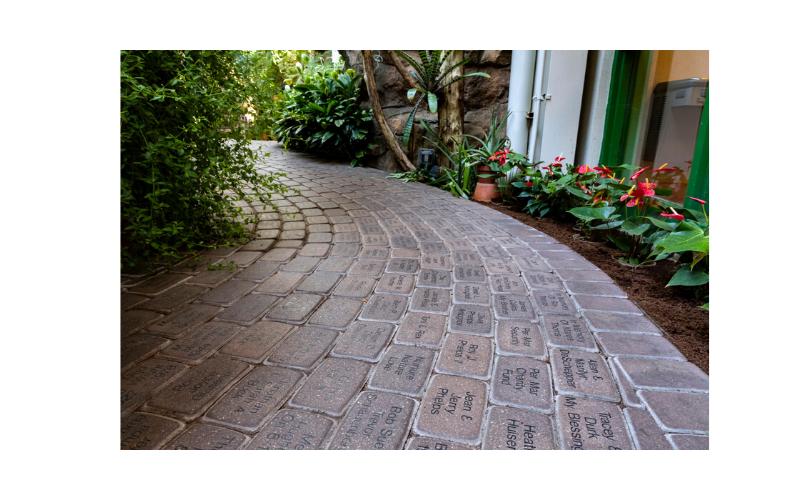 Quad City Botanical Center - Save over 20% off regular price for one tribute brick (Regular Price $150 Is Now $115)