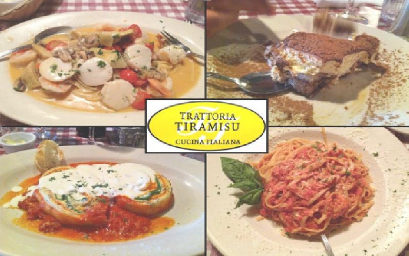 Trattoria Tiramisu Italian Restaurant - Trattoria Tiramisu - $20 worth of food and drink for $10!