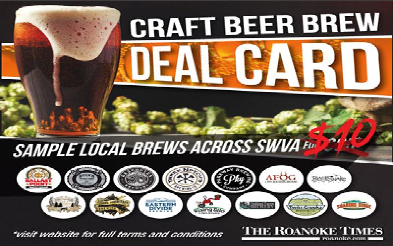 Craft Brew Deal Card - Roanoke Times - Roanoke.com Score Your Deal